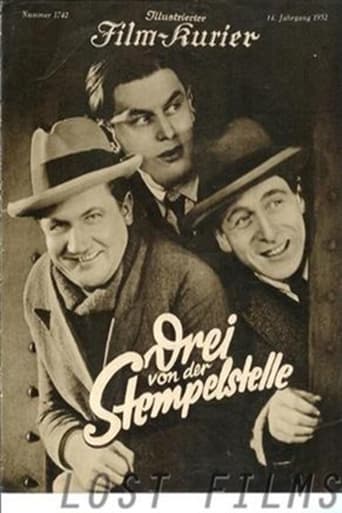 Poster of Three from the stamp office