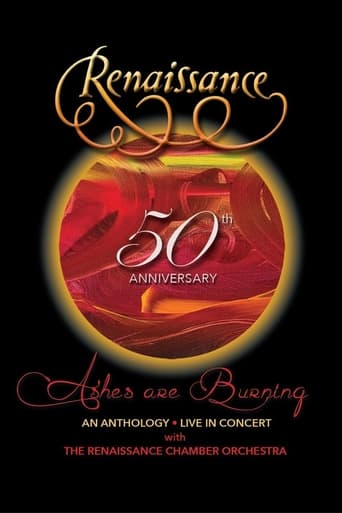 Poster of Renaissance - 50th Anniversary • Ashes are Burning • An Anthology • Live in Concert