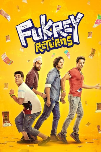 Poster of Fukrey Returns