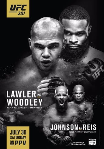 Poster of UFC 201: Lawler vs. Woodley