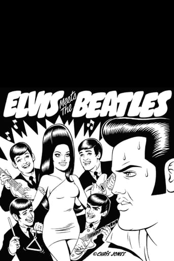 Poster of Elvis Meets the Beatles