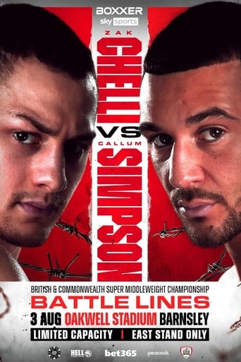 Poster of Zak Chelli vs. Callum Simpson