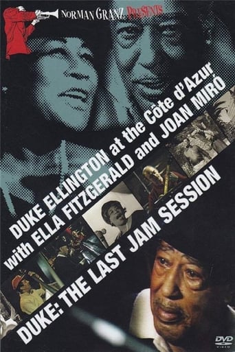 Poster of Duke Ellington at the Côte d'Azur with Ella Fitzgerald and Joan Miro