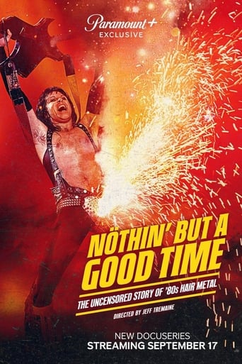 Poster of Nöthin' but a Good Time: The Uncensored Story of '80s Hair Metal