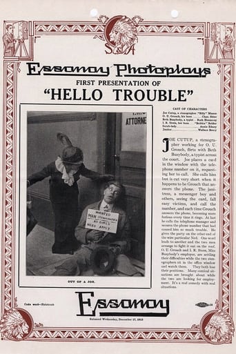 Poster of Hello, Trouble