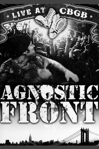 Poster of Agnostic Front: Live at CBGB