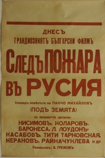 Poster of After the Fire in Russia