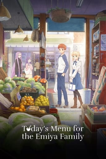 Poster of Today's Menu for the Emiya Family