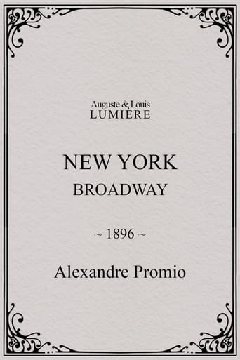 Poster of New York, Broadway