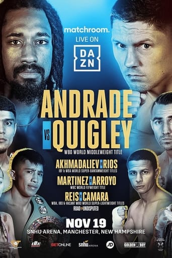 Poster of Demetrius Andrade vs. Jason Quigley