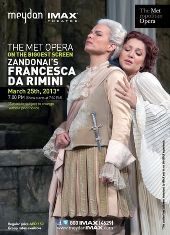 Poster of The Metropolitan Opera: Francesca da Rimini