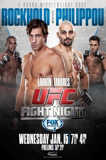 Poster of UFC Fight Night 35: Rockhold vs. Philippou