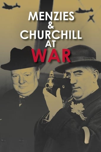 Poster of Menzies and Churchill at War