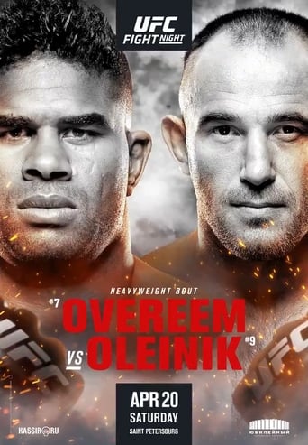 Poster of UFC Fight Night 149: Overeem vs. Oleinik