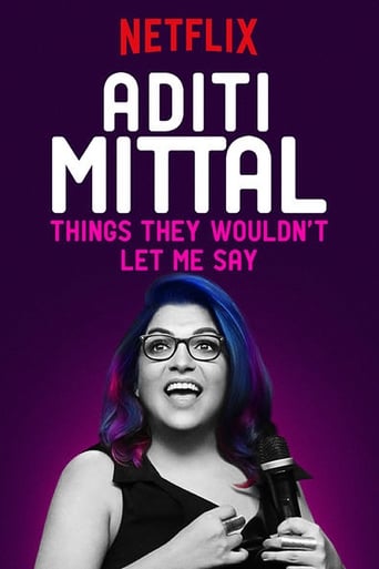 Poster of Aditi Mittal: Things They Wouldn't Let Me Say