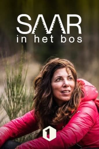 Poster of Saar in het bos