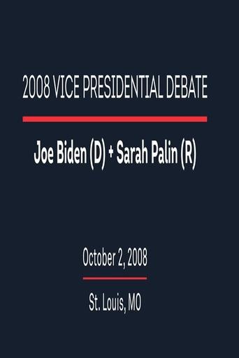 Poster of 2008 Vice Presidential Debate