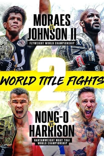 Poster of ONE on Prime Video 1: Moraes vs. Johnson II