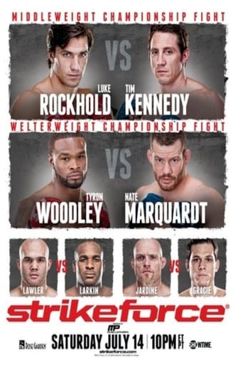 Poster of Strikeforce: Rockhold vs Kennedy