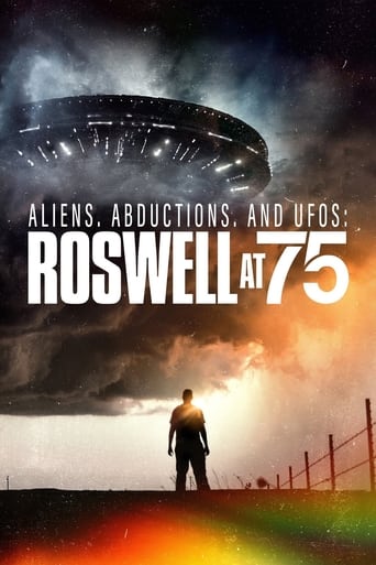 Poster of Aliens, Abductions, and UFOs: Roswell at 75