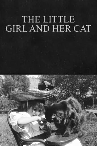 Poster of The Little Girl and Her Cat