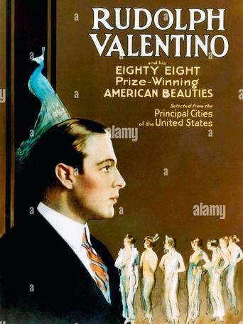 Poster of Rudolph Valentino and His 88 American Beauties