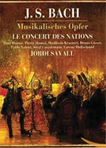 Poster of Bach BWV 1079 Musical Offering Jordi Savall Concert des Nations