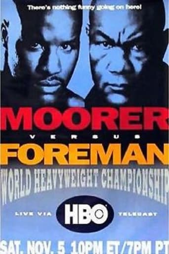 Poster of George Foreman vs Michael Moorer