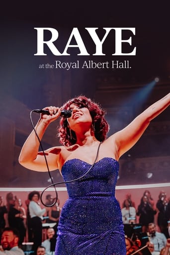 Poster of RAYE at the Royal Albert Hall