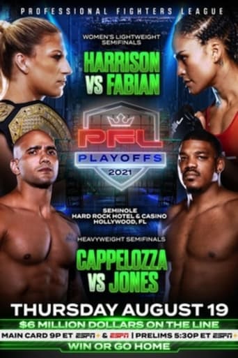 Poster of PFL Playoffs 2021 - PFL 8: Harrison vs Fabian