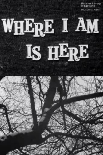 Poster of Where I Am Is Here