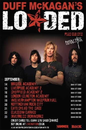 Poster of Duff McKagan's Loaded: Live at The Garage