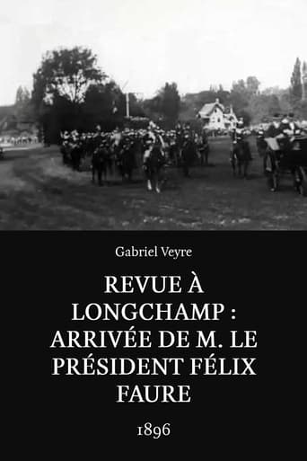 Poster of Revue à Longchamp: Arrivée de M. le président Félix Faure