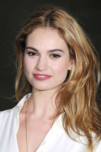 Portrait of Lily James