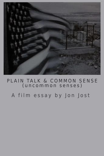 Poster of Plain Talk and Common Sense (uncommon senses)