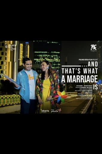 Poster of ... And That's What a Marriage Is