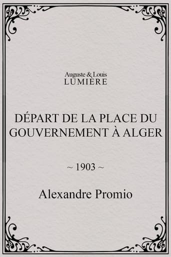 Poster of Départ de la place du Gouvernement à Alger