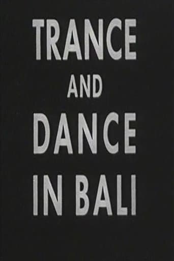 Poster of Trance and Dance in Bali