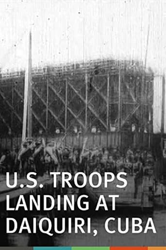 Poster of U.S. Troops Landing at Daiquiri, Cuba