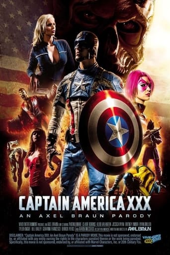 Poster of Captain America XXX: An Axel Braun Parody