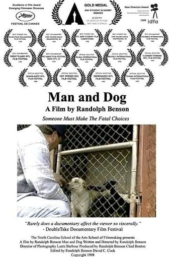 Poster of Man and Dog