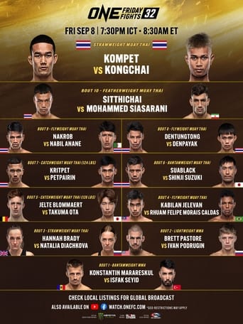 Poster of ONE Friday Fights 32: Kompetch vs. Kongchai