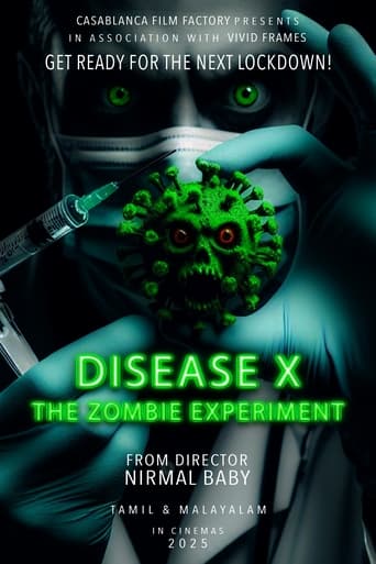 Poster of Disease X: The Zombie Experiment