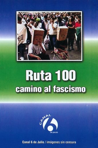 Poster of Ruta 100: Camino al fascismo