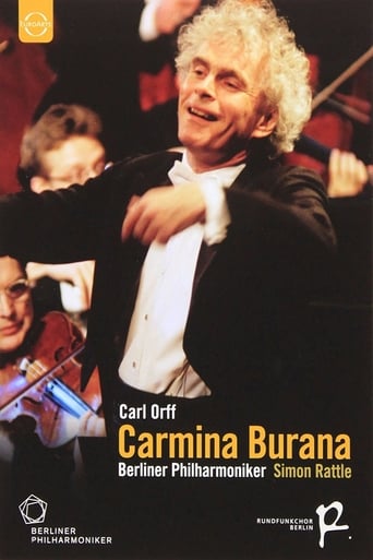 Poster of Carmina Burana - Carl Orff - Simon Rattle