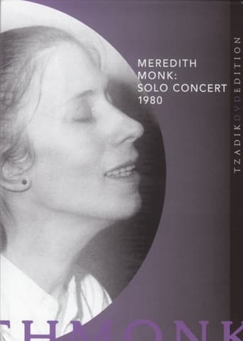 Poster of Meredith Monk: Solo Concert 1980