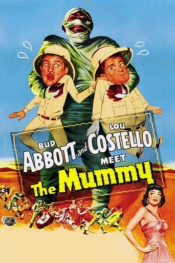 Poster of Abbott and Costello Meet the Mummy