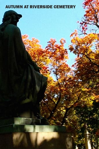 Poster of Autumn at Riverside Cemetery