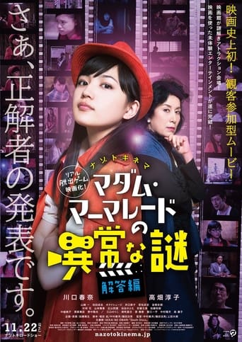 Poster of Madame Marmalade's Mysterious Puzzle - Answer Version