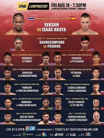 Poster of ONE Friday Fights 29: Saeksan vs. Araya